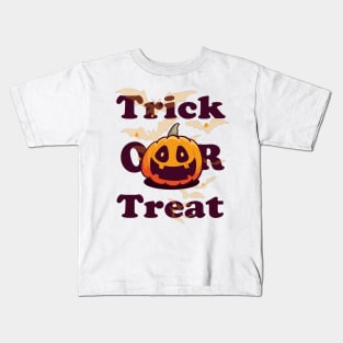 Trick or Treat costume Horror Halloween shirt 2020 Kids T-Shirt